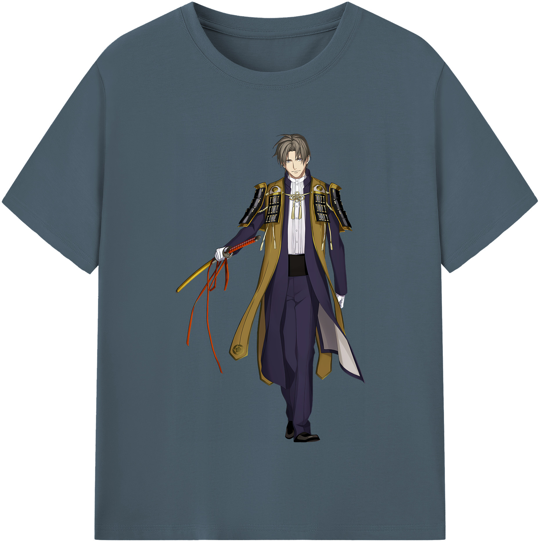 （画像用） 刀剣乱舞 Touken Ranbu 綿100％半袖Tシャツ（フロントプリント）